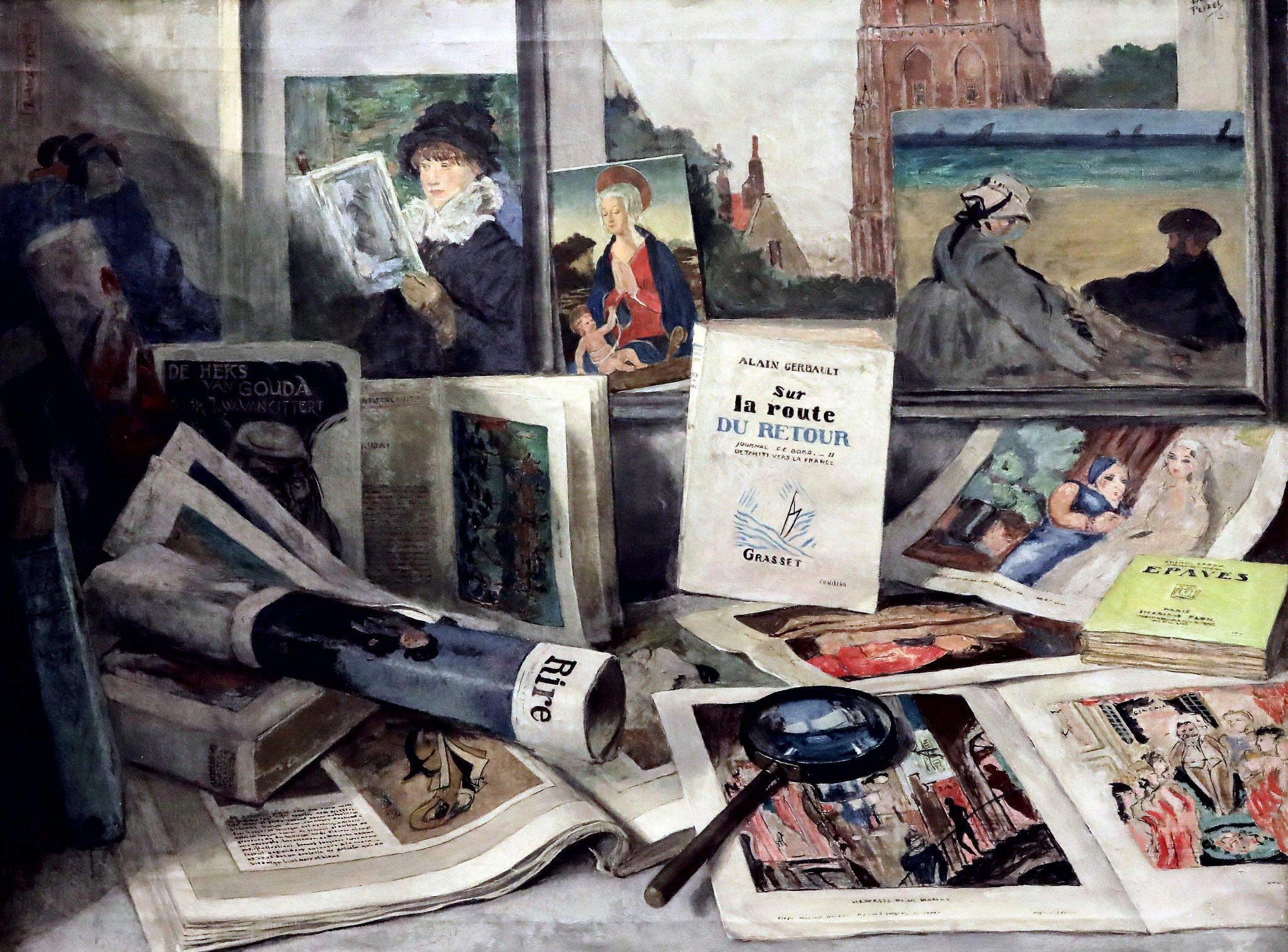 Still-life painting by Dutch artist Bart Peizel.