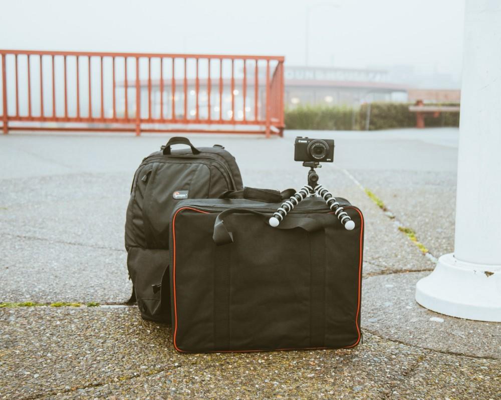 Camera bags can be useful for storage