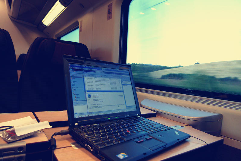 Online computer courses on the go are ideal.