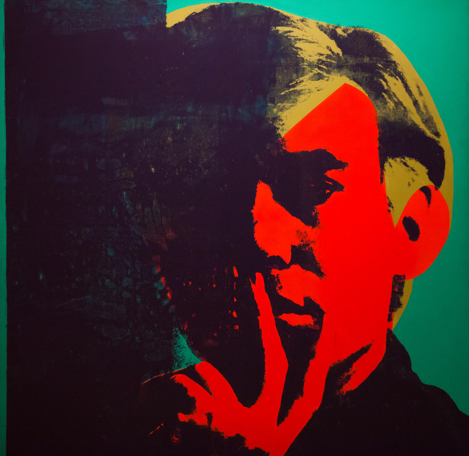 Andy Warhol's self-portrait.