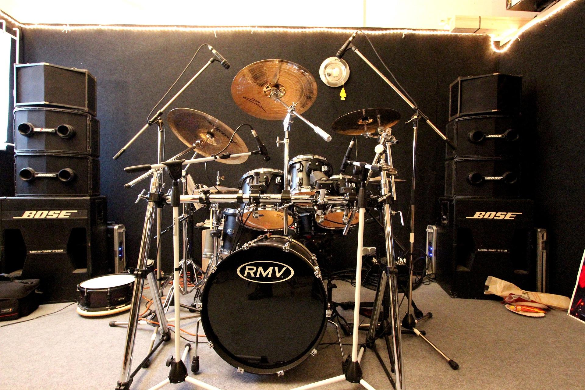 Save your drum kit from being abused by teaching online!