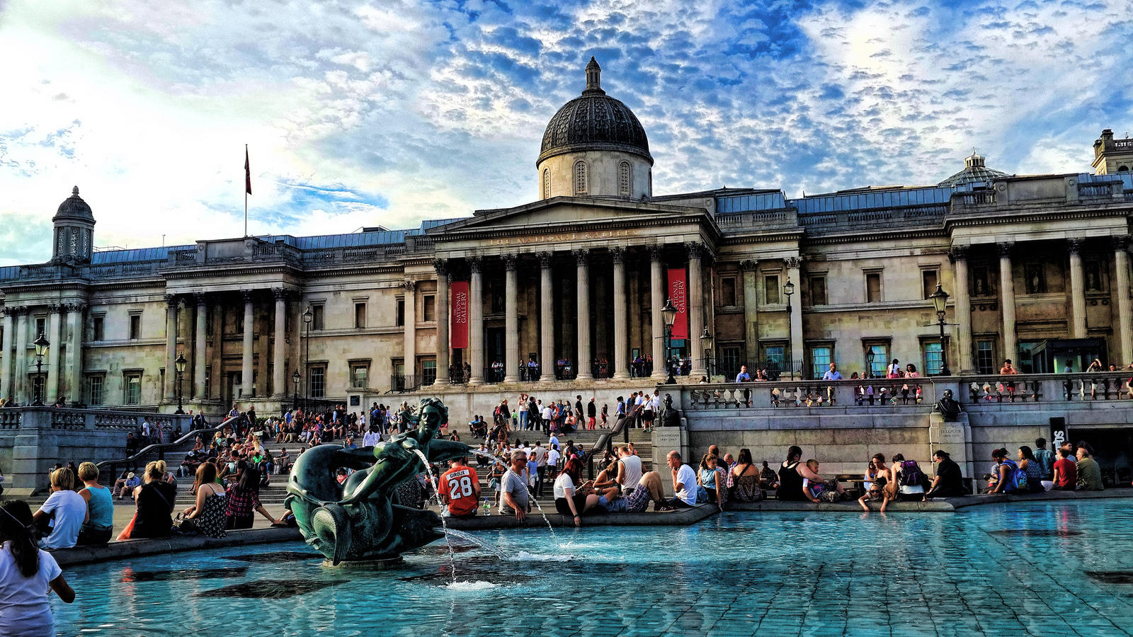 The National Gallery in London.