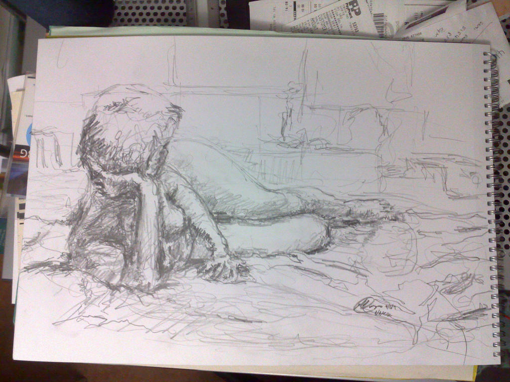 Drawing book sketch.