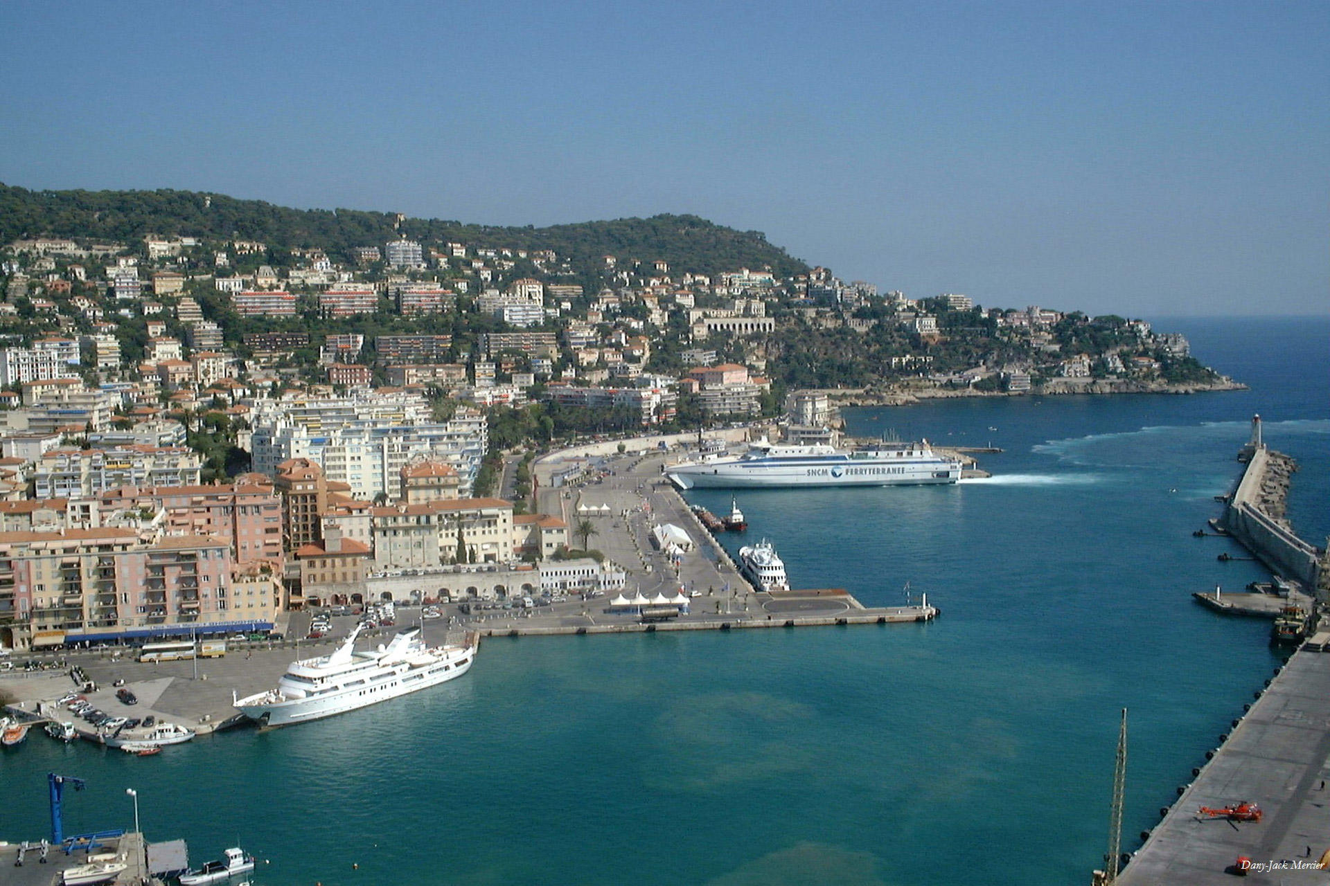 The Nice port. Trade routes were essential to the success of the Roman Empire.