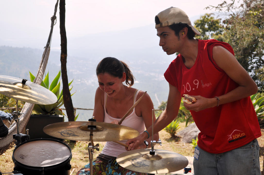Drum tutoring is more personal.