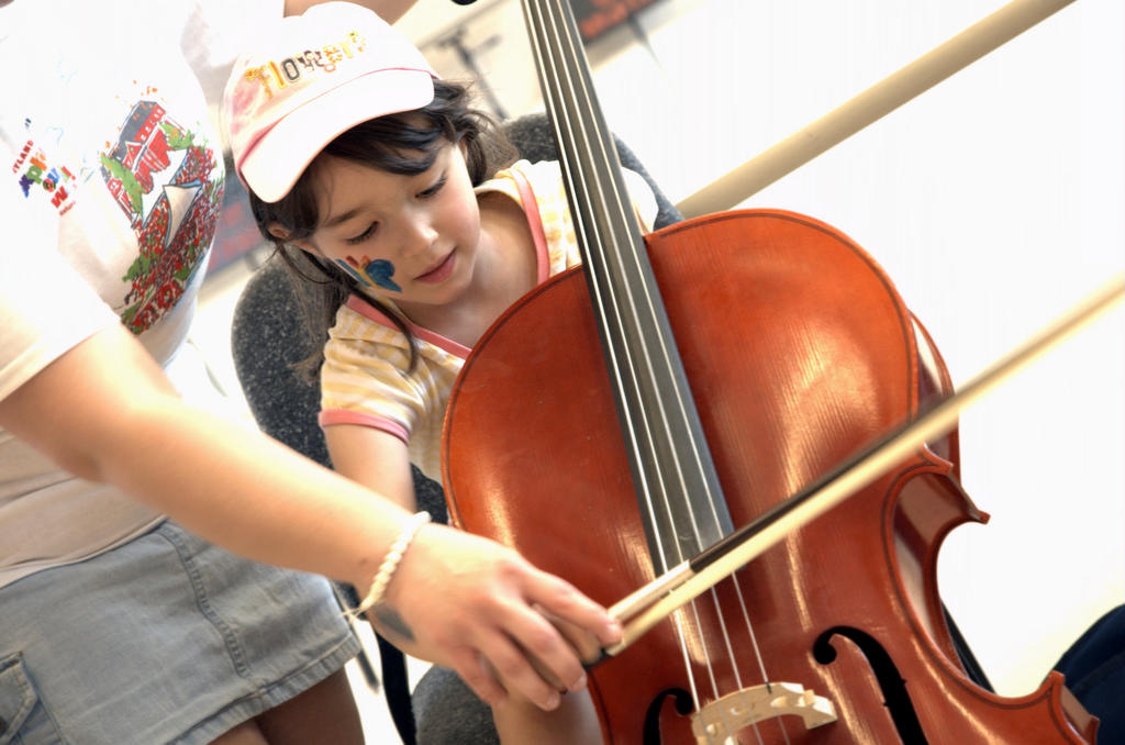 If you have the facilities at your school, then go ahead and try some string instruments for size!