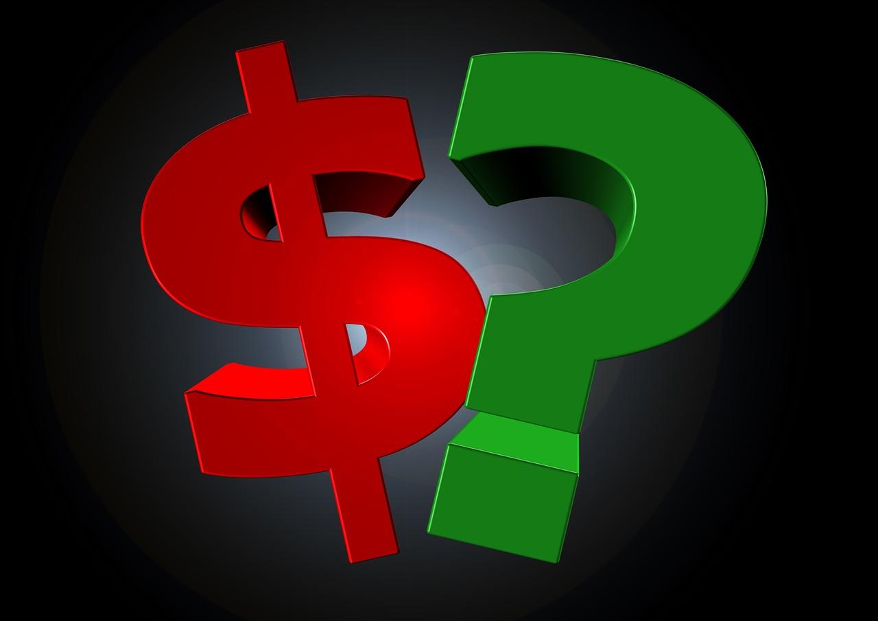 A dollar sign with a question mark next to it - it can be difficult to understand microeconomics at first.