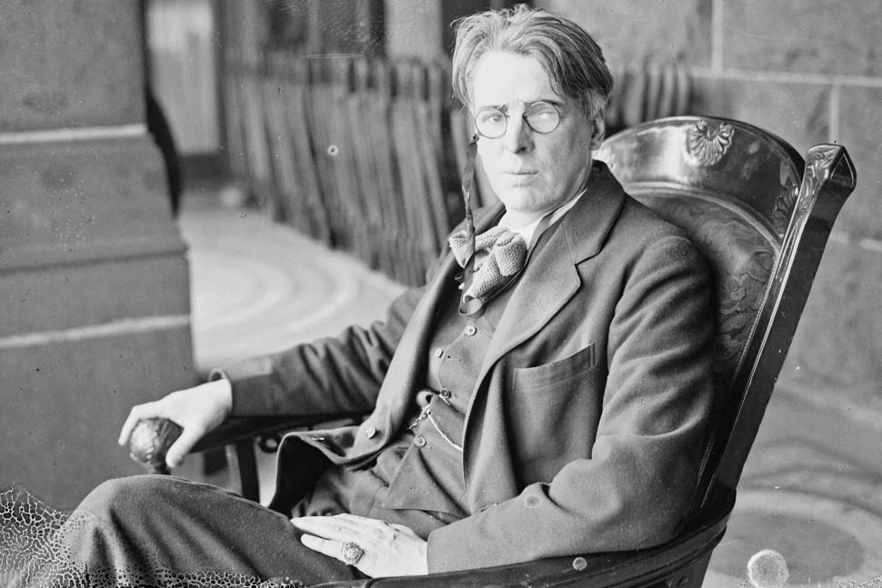 Photo of Yeats.