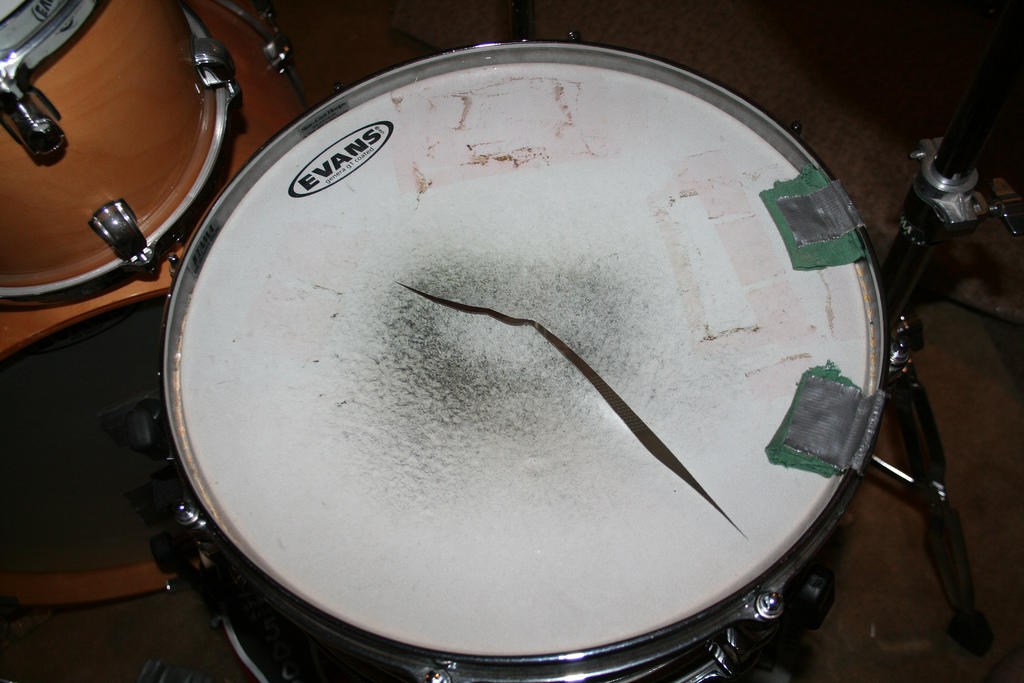 Don't let drums get this run down.