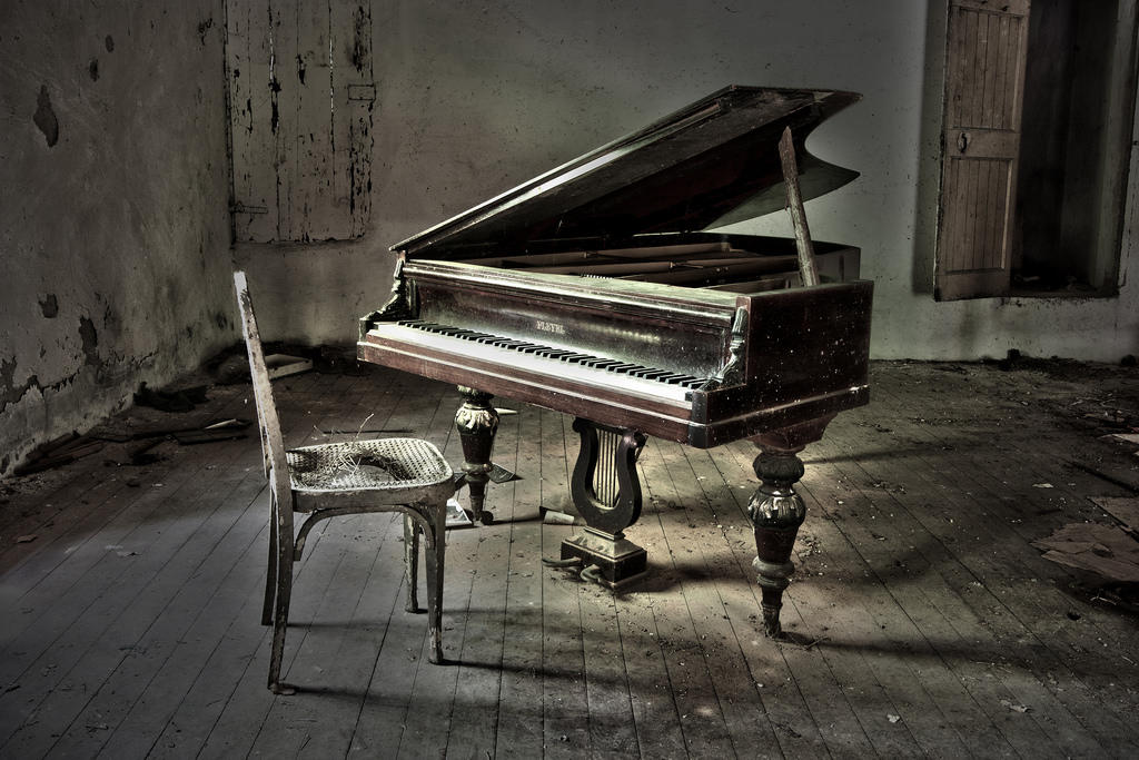 playing the piano