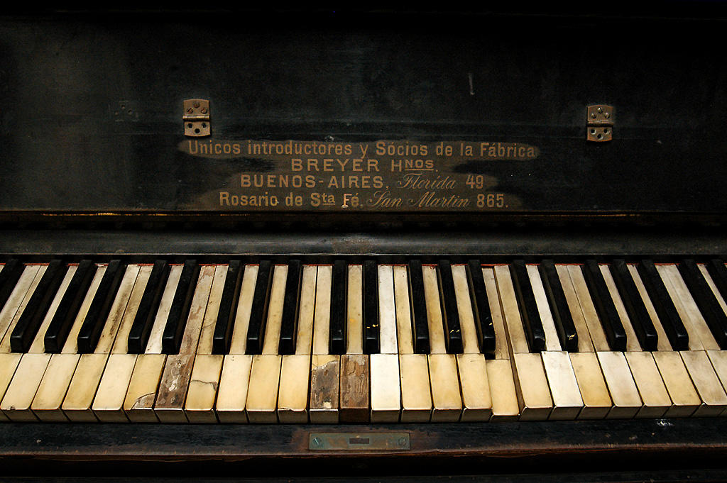 You can even learn on an old Piano
