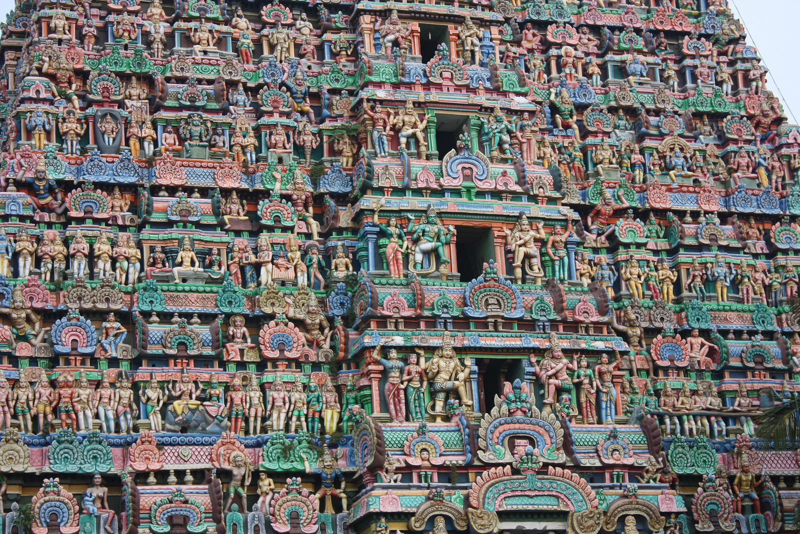 A famous Hindu temple in India.