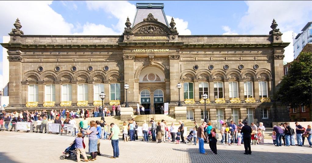 Leeds city museum is itself a work of art that houses works of art.