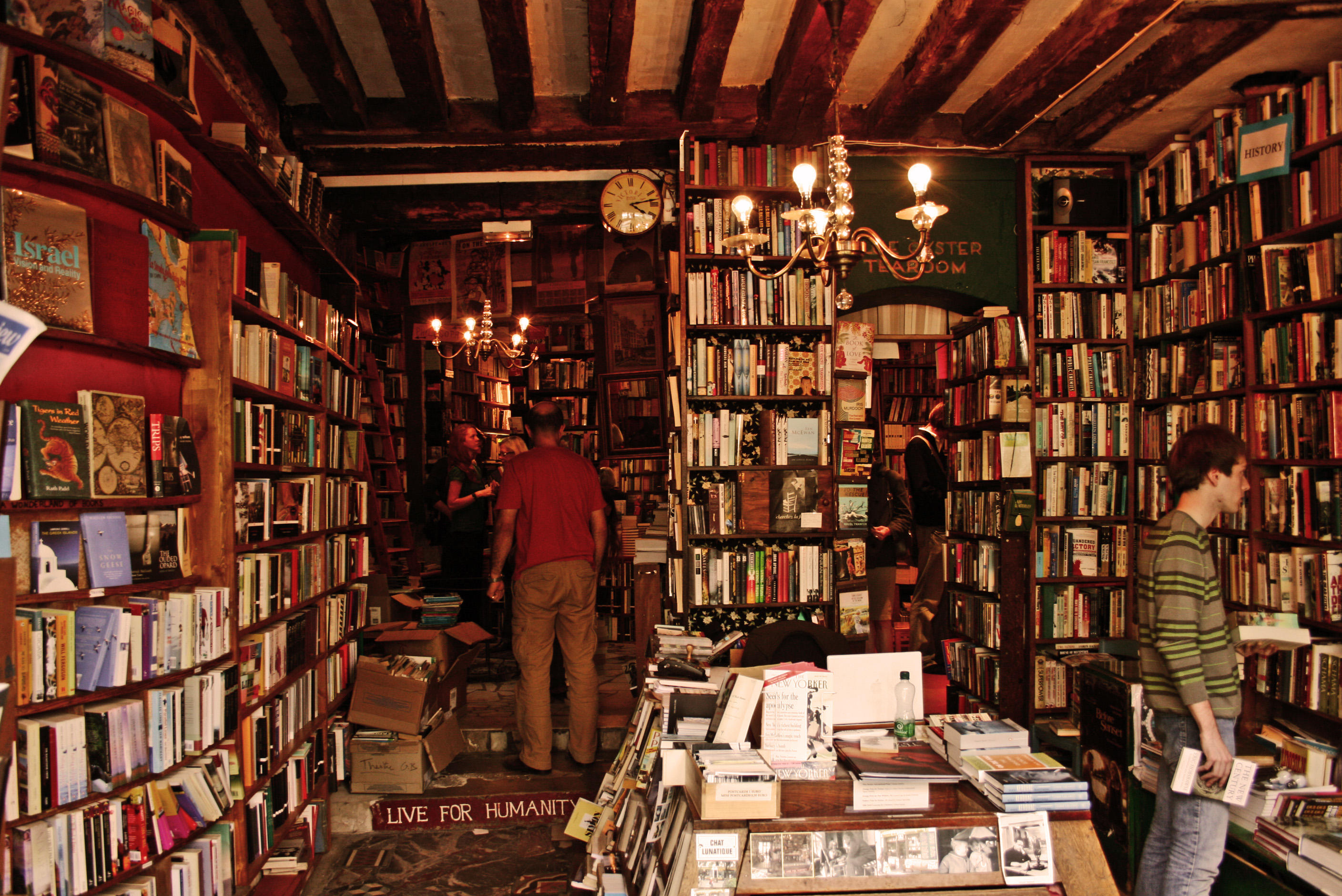 Shakespeare and Co. has hosted many famous writers, from Ezra Pound to Ernest Hemingway.