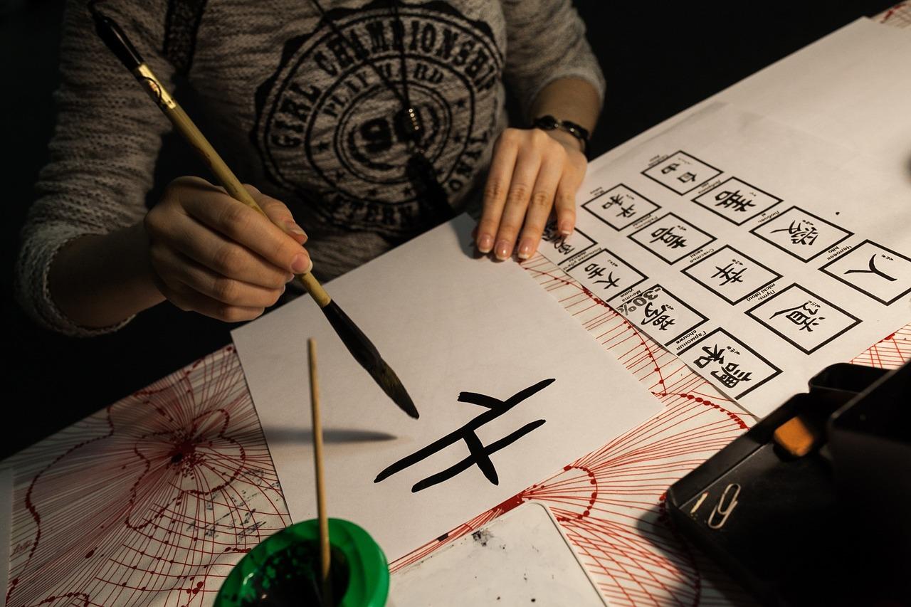 Chinese calligraphy can help you develop brush control