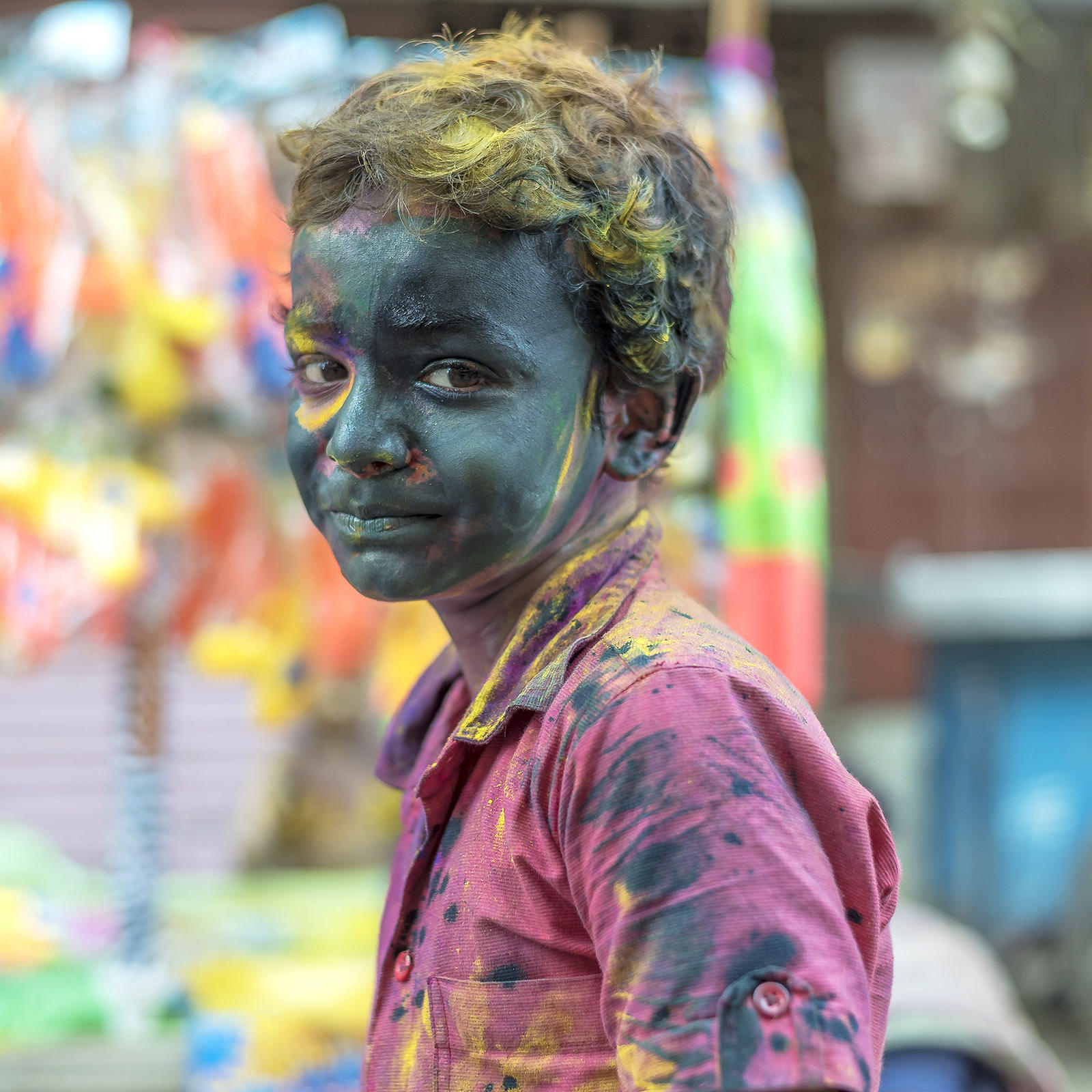 Holi festival in India.