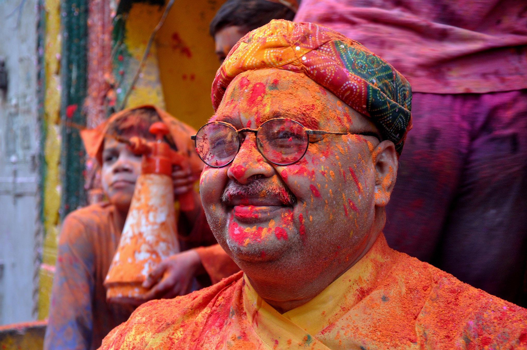 Holi festival in India/