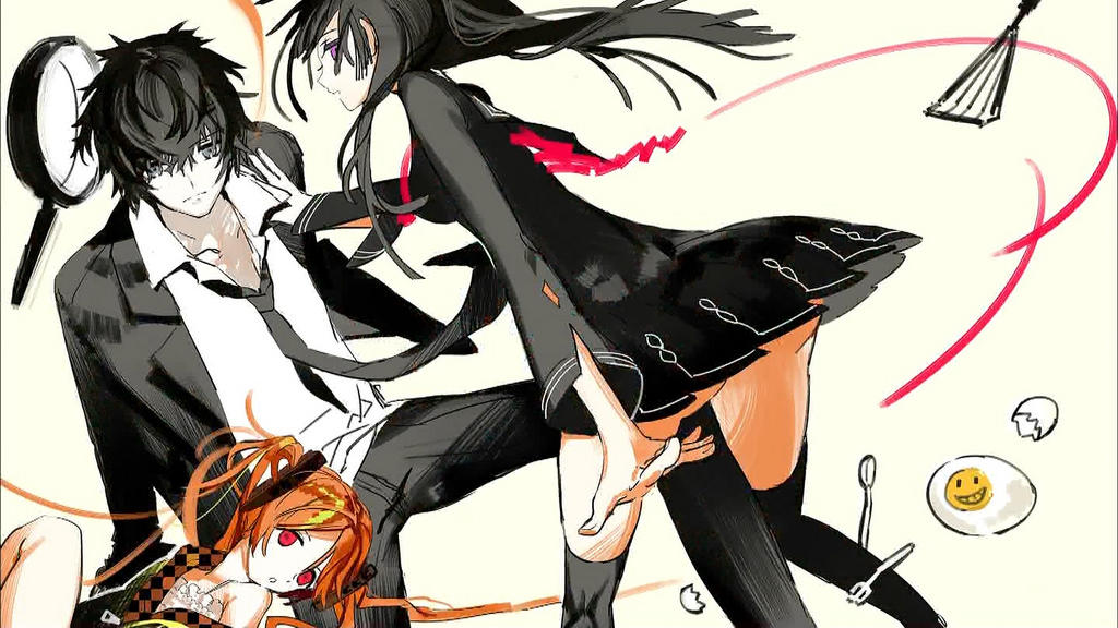 Anime protagonists have slim proportions.