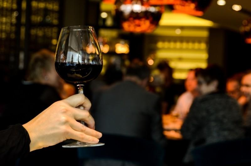 A glass of wine for the skin