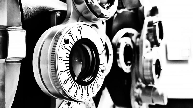 An eye doctor
