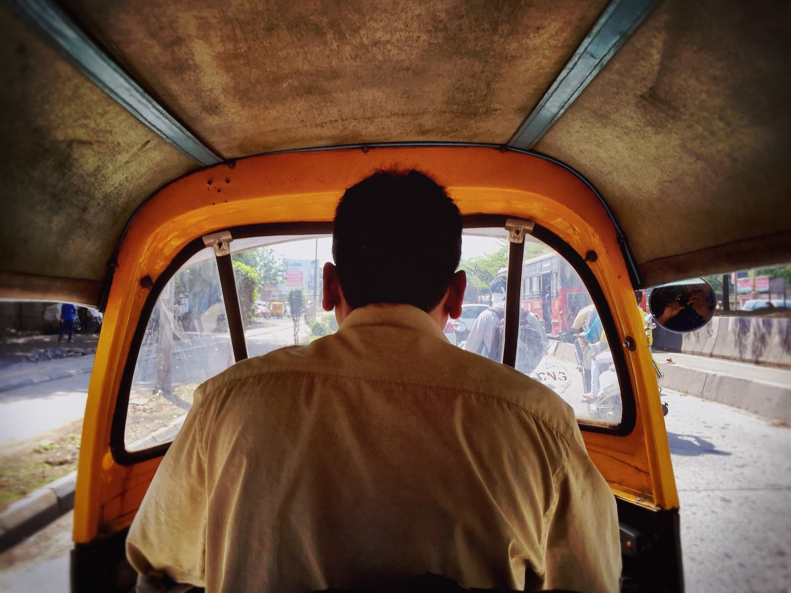 Rickshaw drivers are hard bargainers.