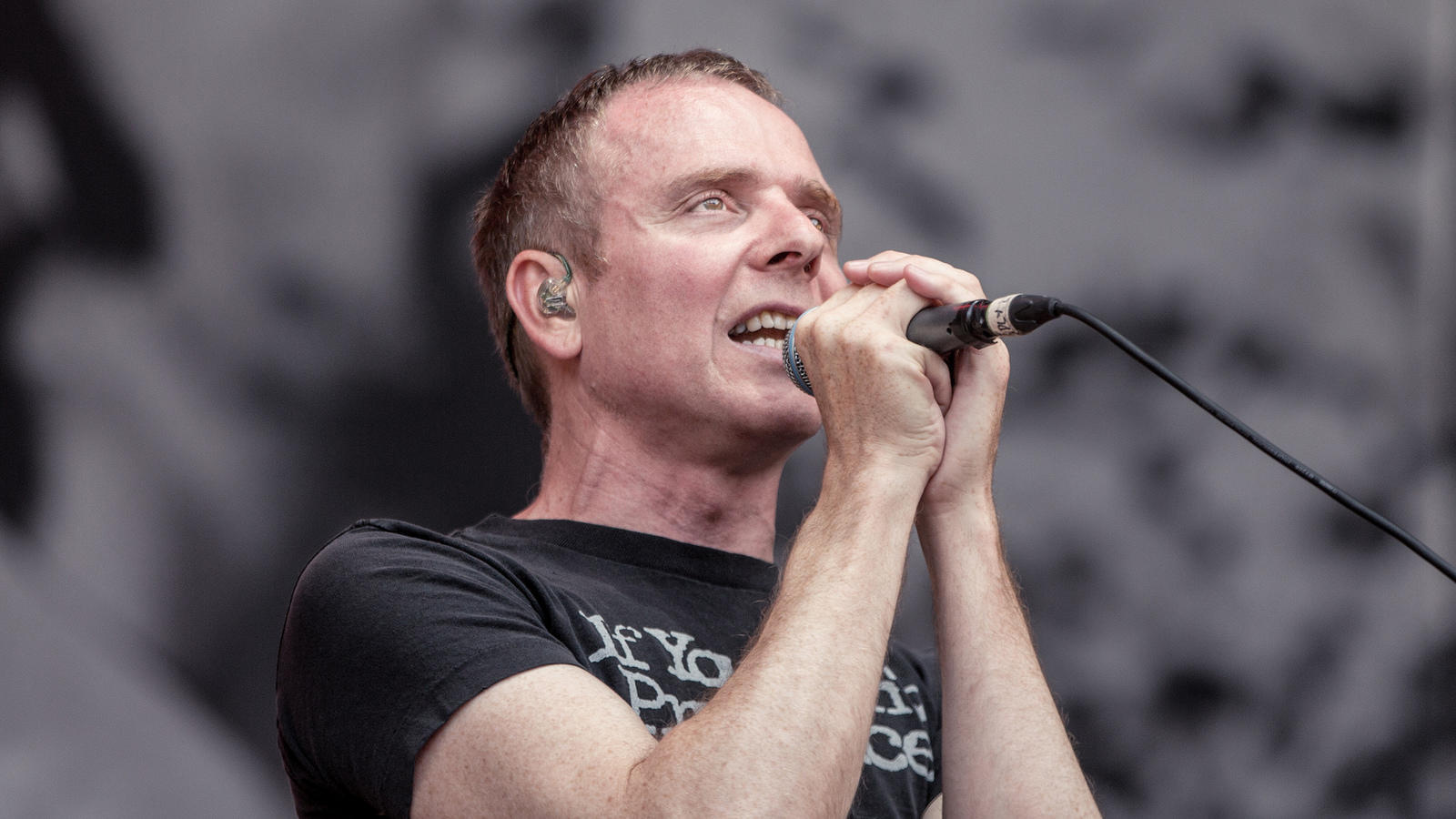 Stuart Muroch, lead singer of the band Belle and Sebastian.