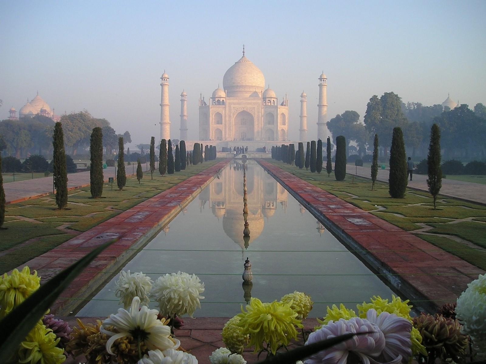 Taj Mahal in Agra.