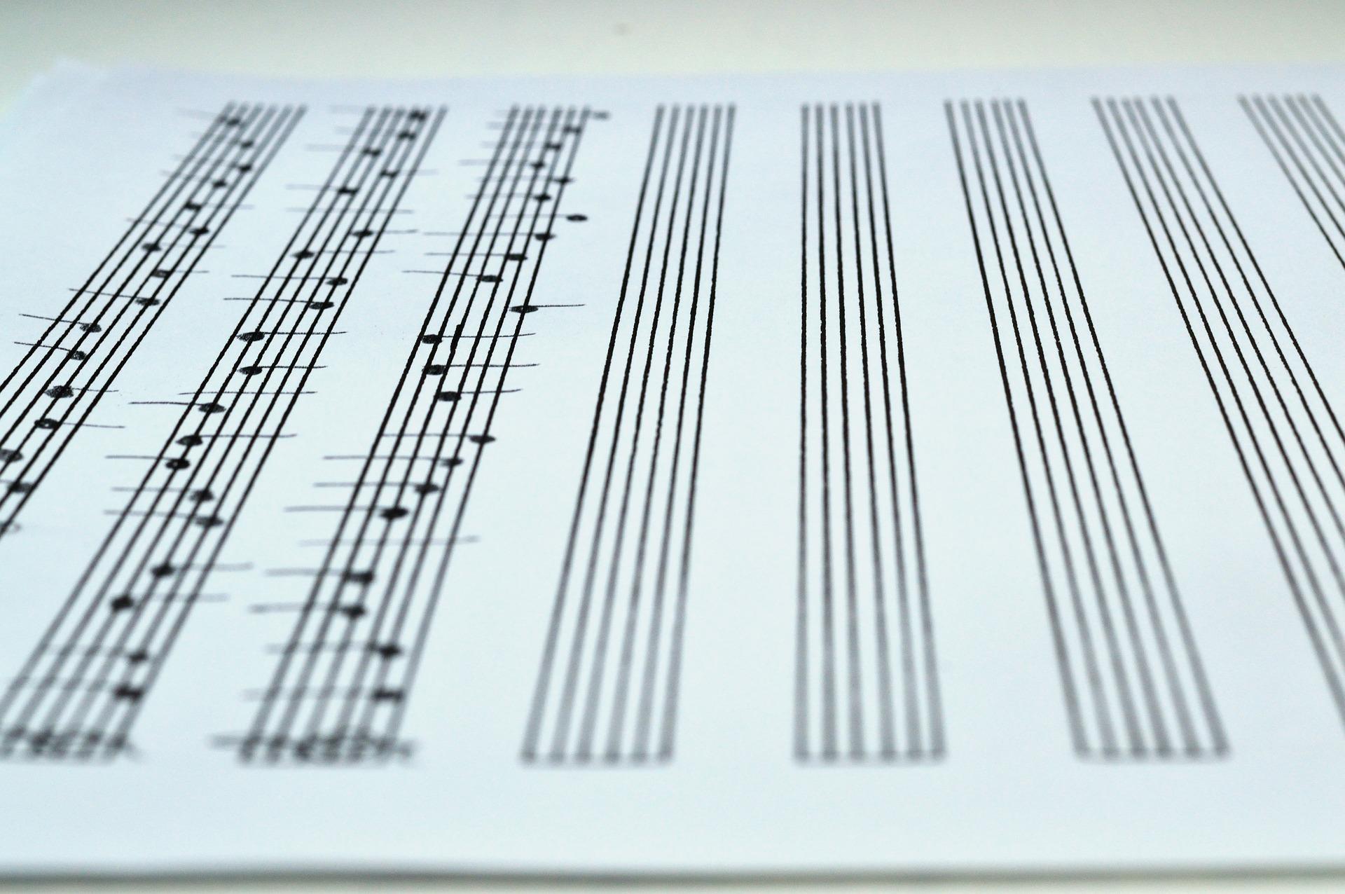How do you write sheet music?