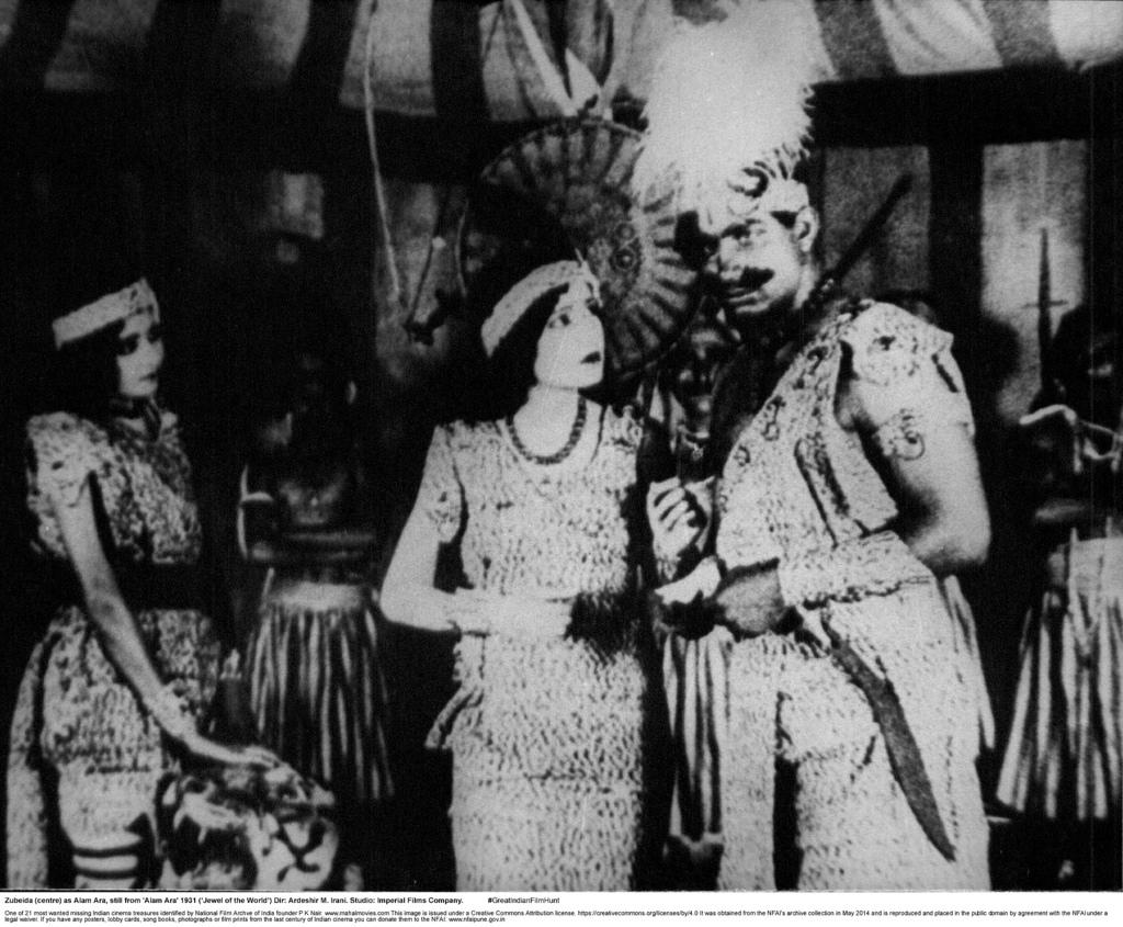 Alam Ara was the first Hindi talking movie.