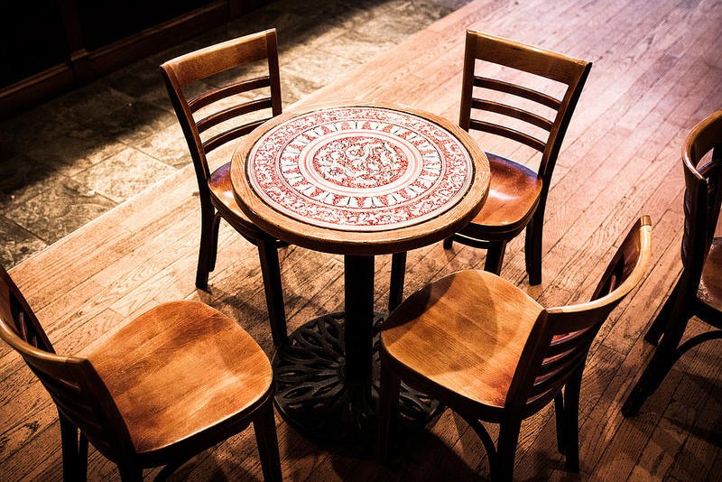 Cafes are great places for small groups to meet up.