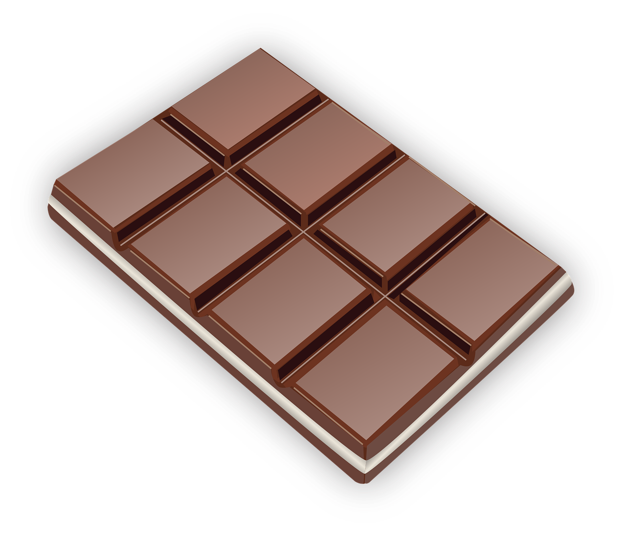 A block of chocolate. Healthy weight loss should only include minimal, or no, chocolate.