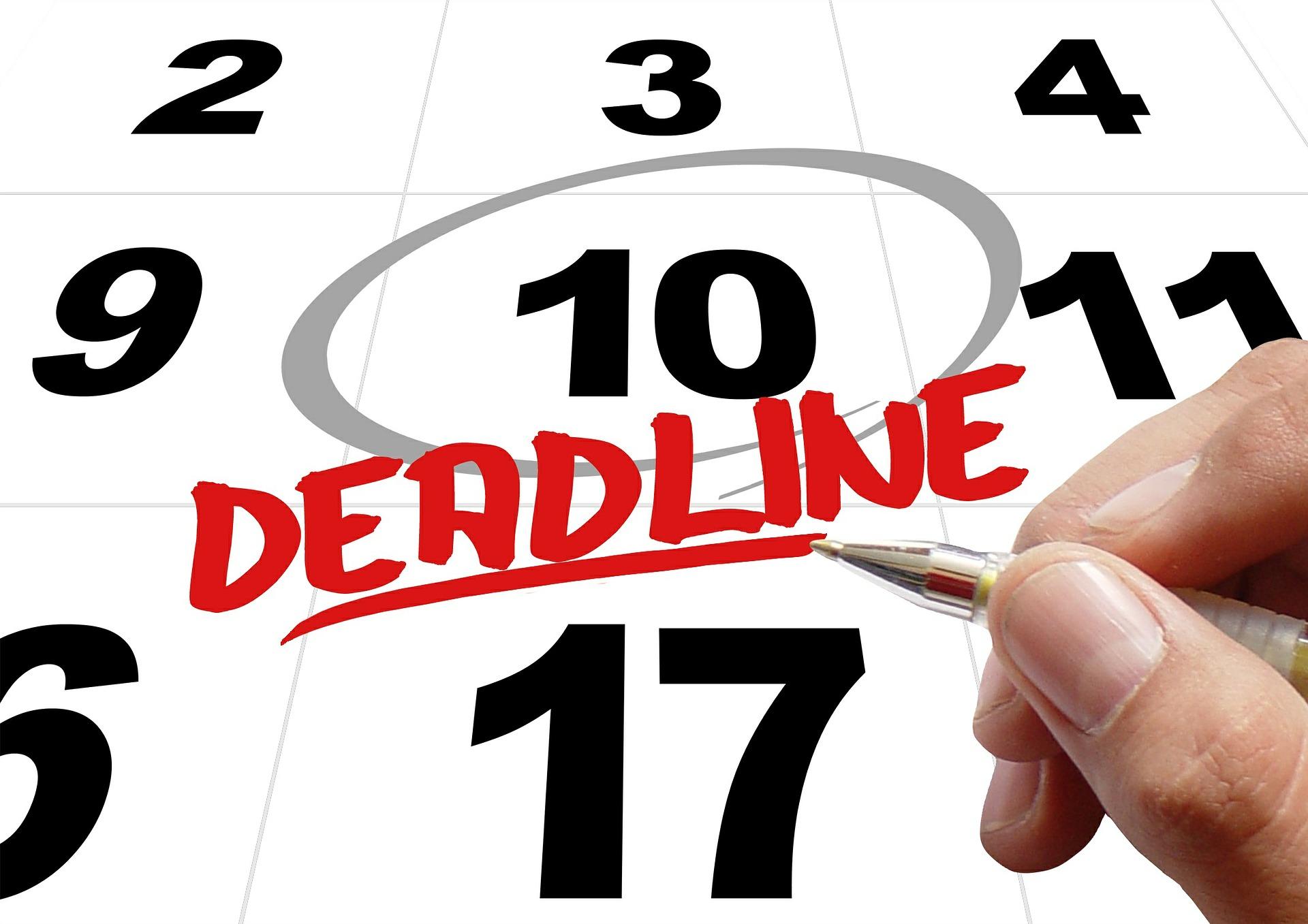 Be sure to apply for your scholarships before the deadline!