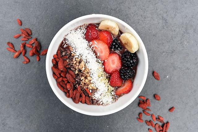 Eating healthily is a big part of weight loss and muscle gain