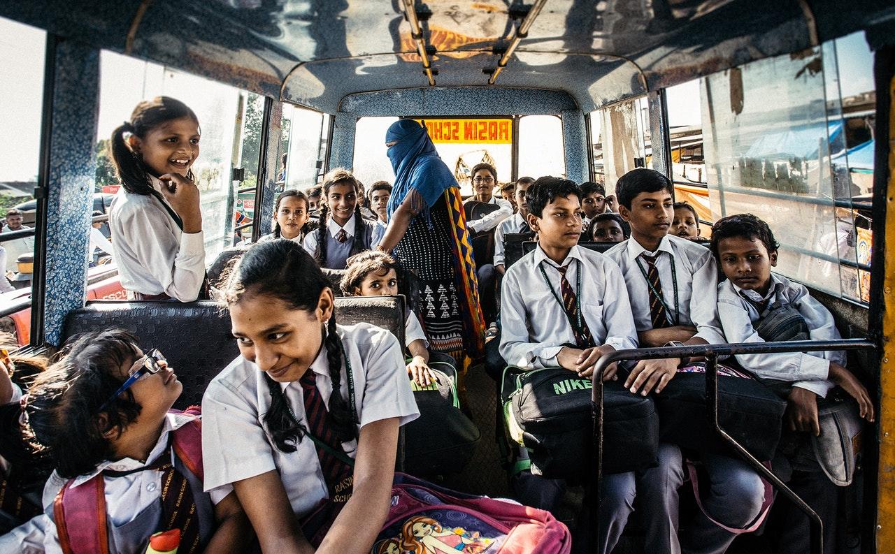 Indian school bus.