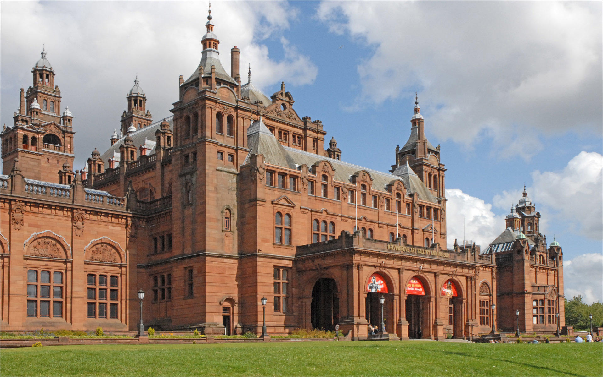 The Kelvingrove museum in Glasgow.