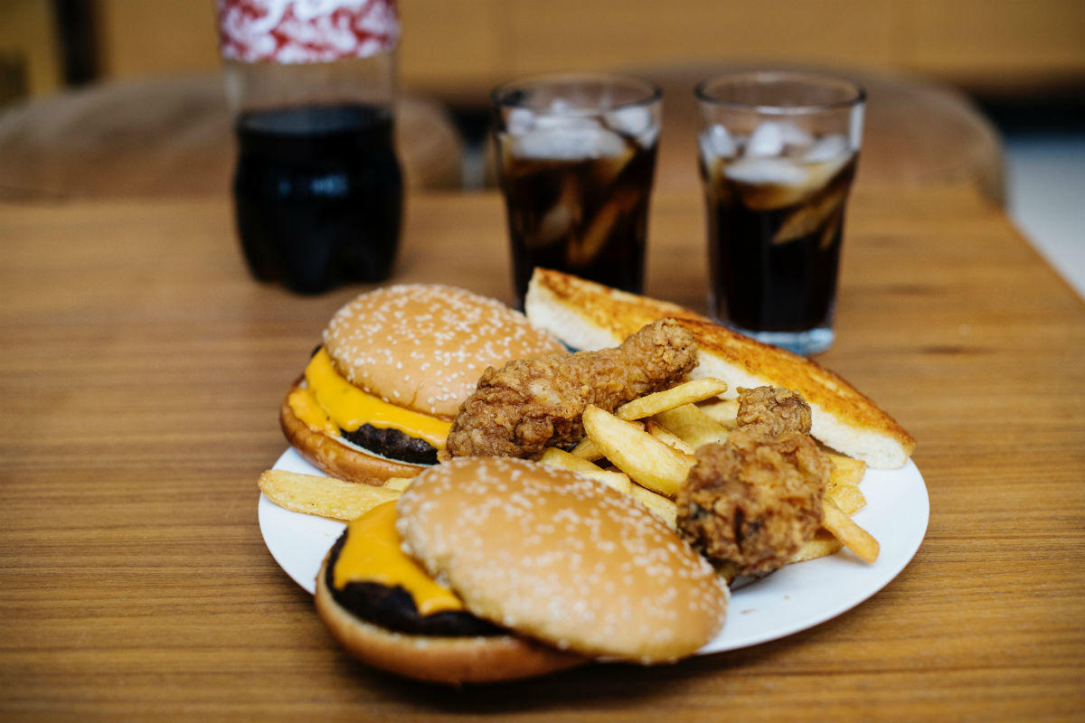 What are bad sources of fat?