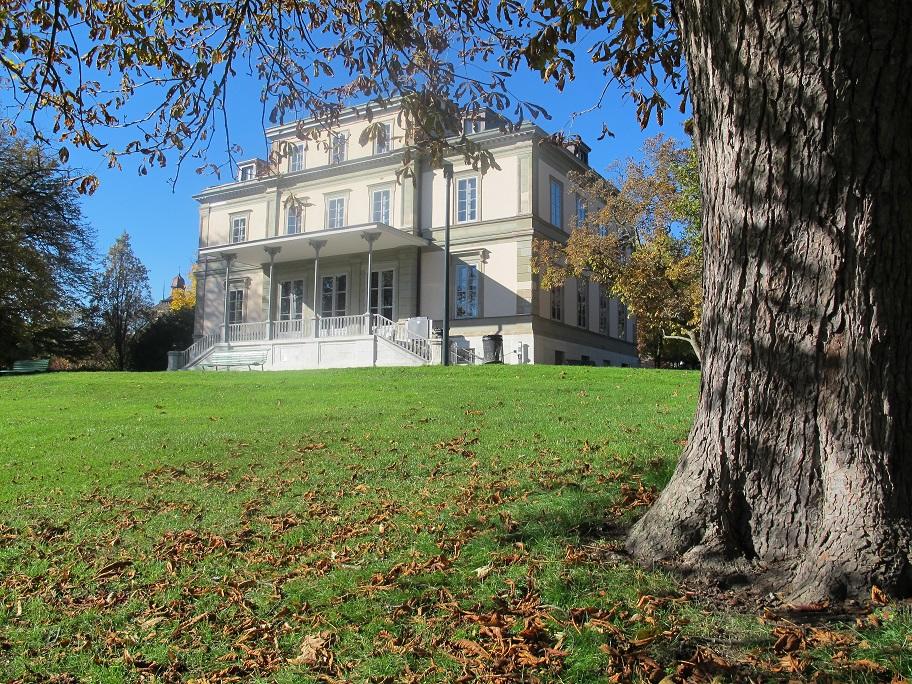 You may have your admissions interview at Villa Moynier