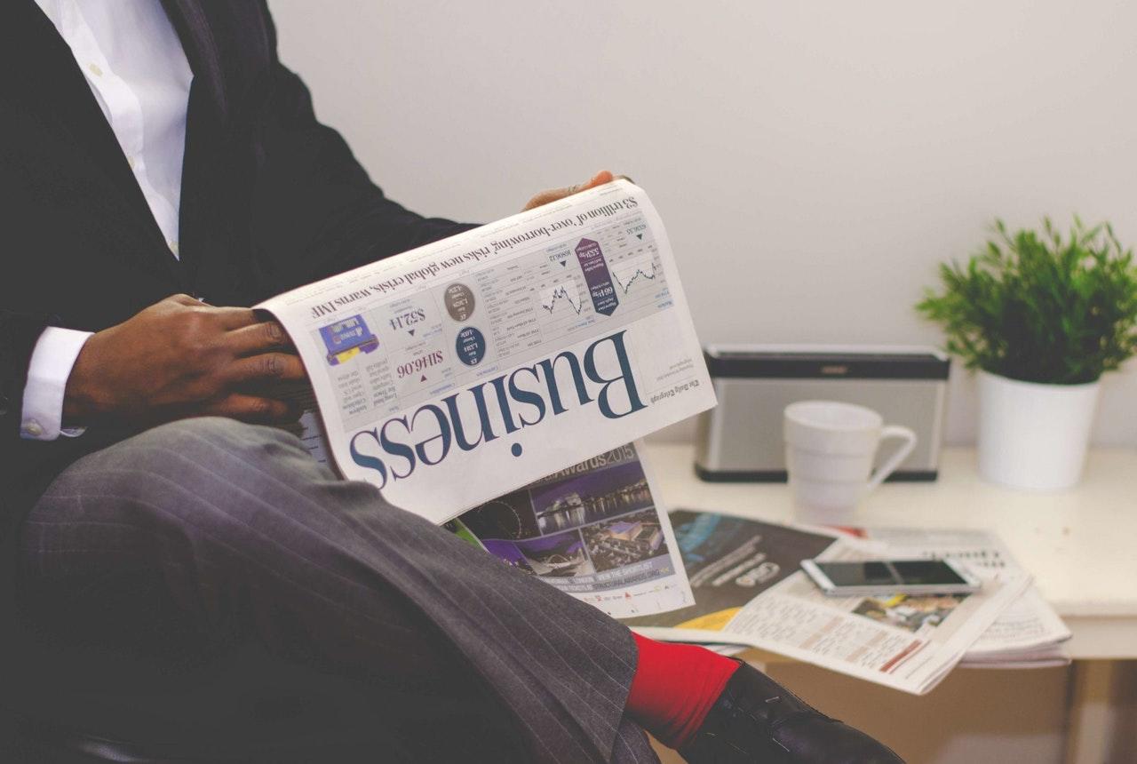 Reading business newspapers will become an habit.