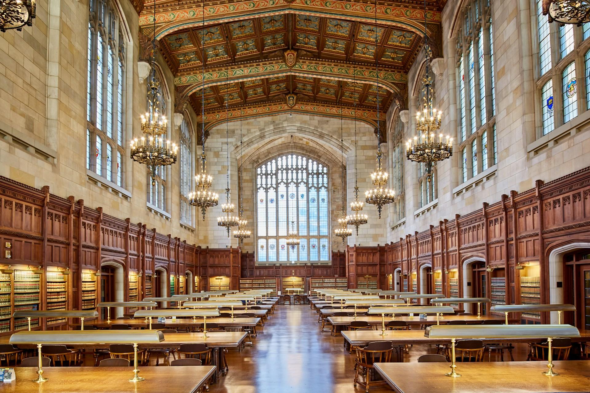 library of a law school