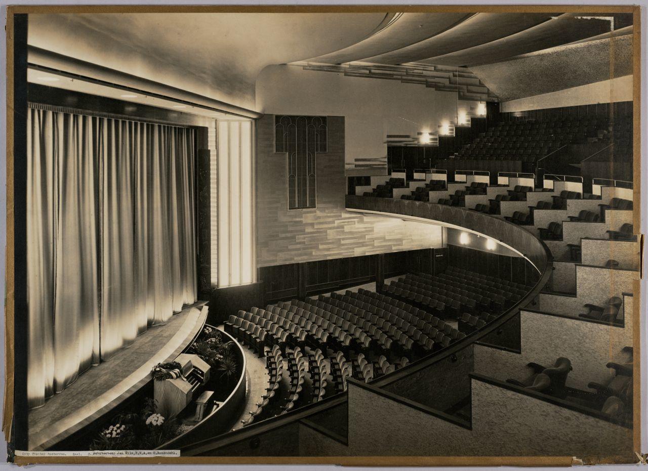 Early cinema in Amsterdam.