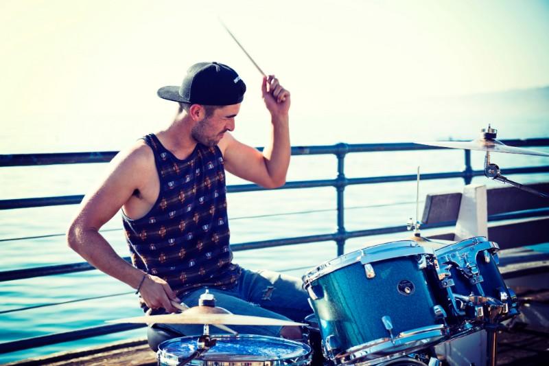 It is from the drum head that music is made