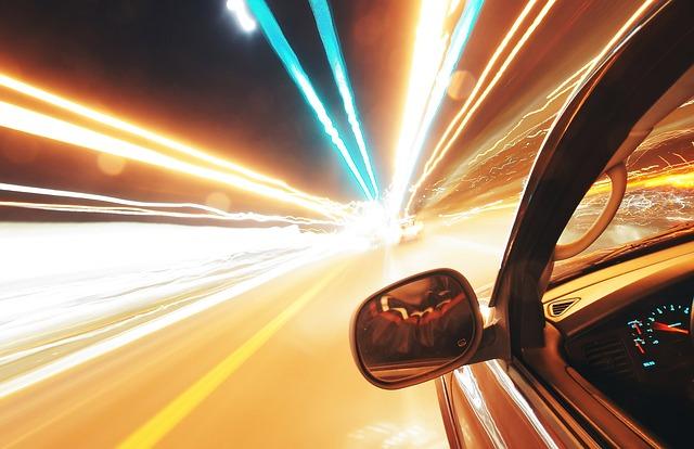 the acceleration of a car