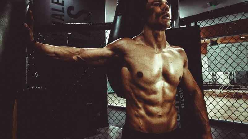 Bodybuilding, embodied by an actor on the big screen.