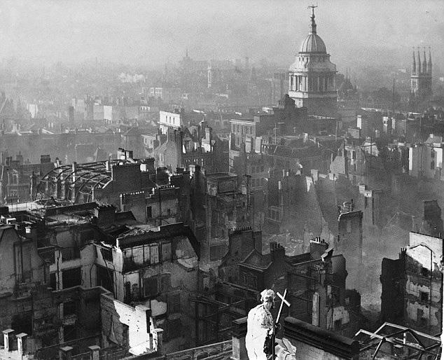 What London looked like after the Blitz