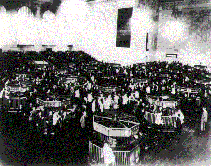 No trading going on six months after the stock market crash