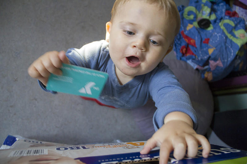 It's never too early to start teaching your child about science and physics!