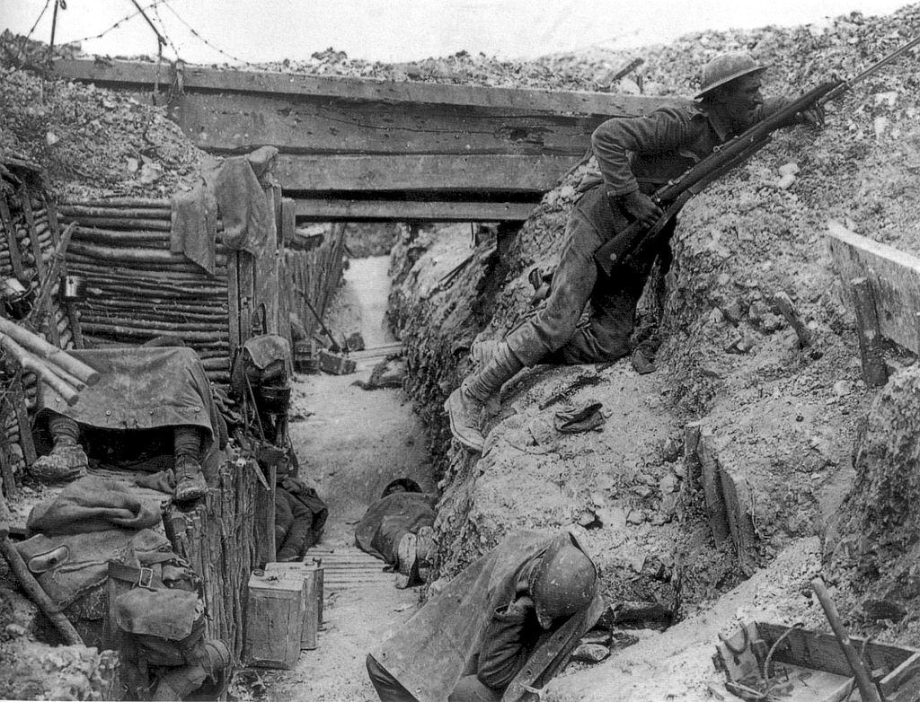 Soldiers were as likely to die from disease as a grenade strike in the trenches