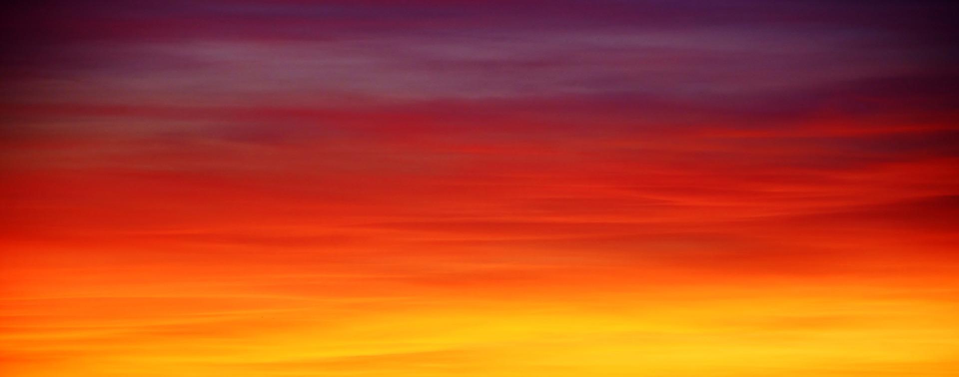 A cloud at sunset.