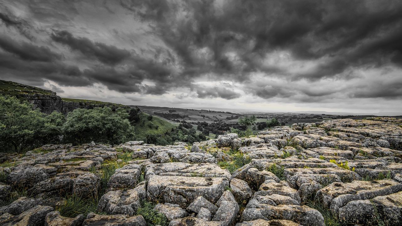 Malham Cove, limestone pavement