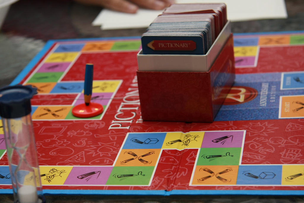 Learn Russian words with board games.